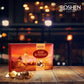 Roshen Kyiv Vecherniy Chocolate Candy With Chopped And Hazelnuts Coating, Premium Gift Box 12.42Oz/352 Grams