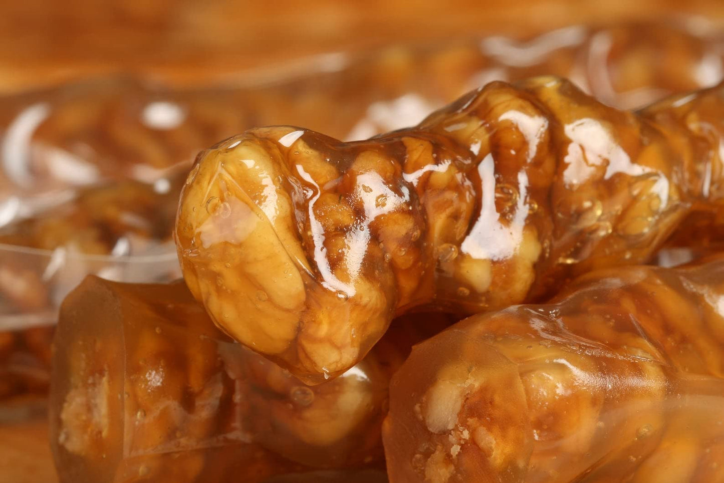 Gulluoglu Walnut Churchkhela (Cevizli Sucuk), 4 Pieces (Total 1.1Lb - 500 Gr), Daily Fresh Shipment From Istanbul/Turkey