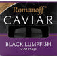 Romanoff Black Lumpfish caviar 2 ounce -- 12 per case12