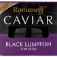 Romanoff Black Lumpfish caviar 2 ounce -- 12 per case12