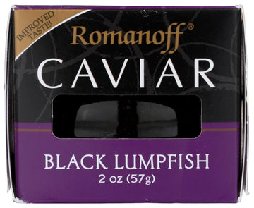 Romanoff Black Lumpfish caviar 2 ounce -- 12 per case12