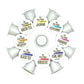 TEA BOQUETE Tea Pods Variety Pack - 8 Flavors for Nespresso OriginalLine - 18 Count