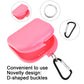 6 Pieces Retainer Cases Mouth Guard Container Case Multicolor Orthodontic Denture Storage Boxes With D-Shaped Buckles And Keychain Rings