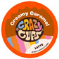 Crazy Cups Creamy Caramel Latte Pods  Rich & Velvety Caramel Latte  Single Serve Caramel Latte Pods for Keurig K Cup malt-inspired  22 Count