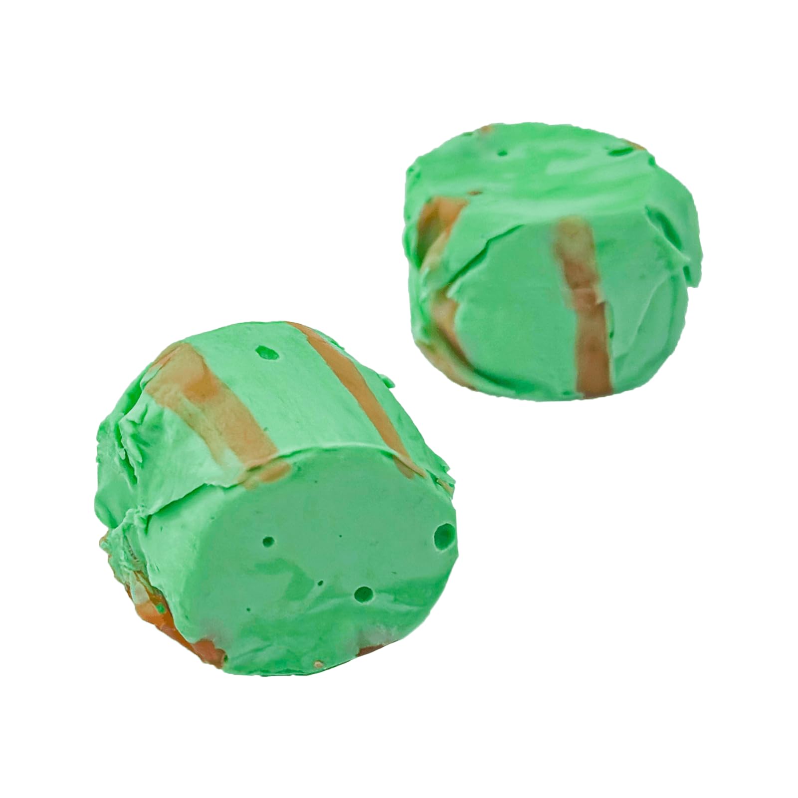 Pickle Water Taffy by Snack Attack, Individually Wrapped Bulk 5lb Bag - Chewy Saltwater Taffy Candy, Classic Pickle Flavor | Glu