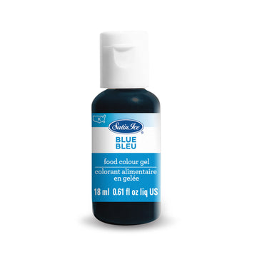 Satin Ice Food Color Liquid Gel, 0.61 Fl Oz Bottle, Blue