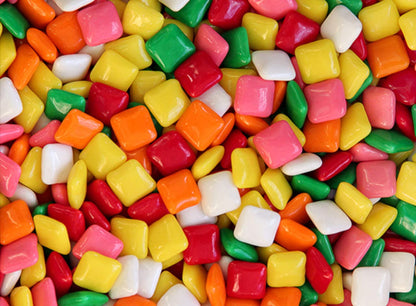 Bayside Candy Chiclets - Chewing Gum - Gumball Machine Refills - Bulk Candy (Assorted Chiclets, 1LB)