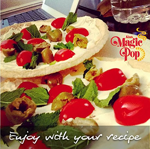 Kim'S Magic Pop Whole Wheat Flavor 12-Pack: Freshly Popped Rice Cakes, Healthy Grain Snack, 0 Weight Watchers Point