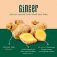 Vahdam, Organic Ginger Powder (2.47Oz) 100% Raw Ground Ginger Root Powder From India | Active Gingerol - Non Gmo, Gluten Free |