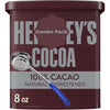 HERSHEE, Natural Unsweetened Cocoa, with 8 Oz Spoon Combo Pack