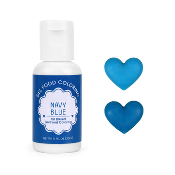Oil Based Food Coloring For Chocolate, 20Ml Edible Navy Blue Oil Based Food Coloring Gel For Cake Decorating, Sugar, Candy Melts