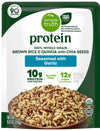Simple Truth Protein 100% Whole Grain Brown Rice & Quinoa with Chia Seeds, Garlic Seasoned, Gluten Free, Non-GMO, 8.8 oz (2 Pack