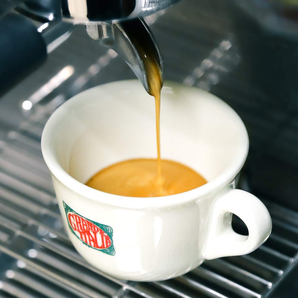 Grande Italia Whole Bean Espresso, Crema E Gusto, Miscela Bar, Small Batch Artisan Roasted 2Lbs