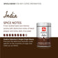 Illy Whole Bean Coffee - Perfectly Roasted Whole Coffee Beans – India Dark Roast - With Notes Of Black Pepper & Extra-Dark Chocolate – Full-Bodied - 100% Arabica Coffee - No Preservatives – 8.8 Ounce