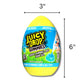 LYZAS SWEETS &   Easter Juicy Drop Pop Gummies - 24 Gummies & 2 Juice Pens - Festive Egg Packaging - Pack of 2