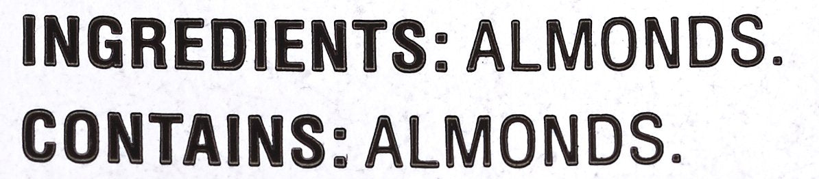 Happy Belly Whole Raw Almonds, 16 oz (1 lb) - Natural Snack, Pack of 1