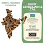 HANDPICK  Ashwagandha Root Tea (100 tea Bags) - Herbal dietary product - For Health & Wellbeing - With Antioxidants & Minerals - Caffeine Free  Gluten Free  Packed in Ecofriendly Tea Bags