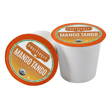 Organic Positively Tea Company, Mango Tango Black Tea, K-Cup Compatible, 24 Pods
