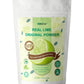 Orgfun Original Lime Powder, Whole Lime Juice Freeze Dried Powder, Fresh Squeezed Lime Juice Prefer For Cocktails, Drinks, Smoot