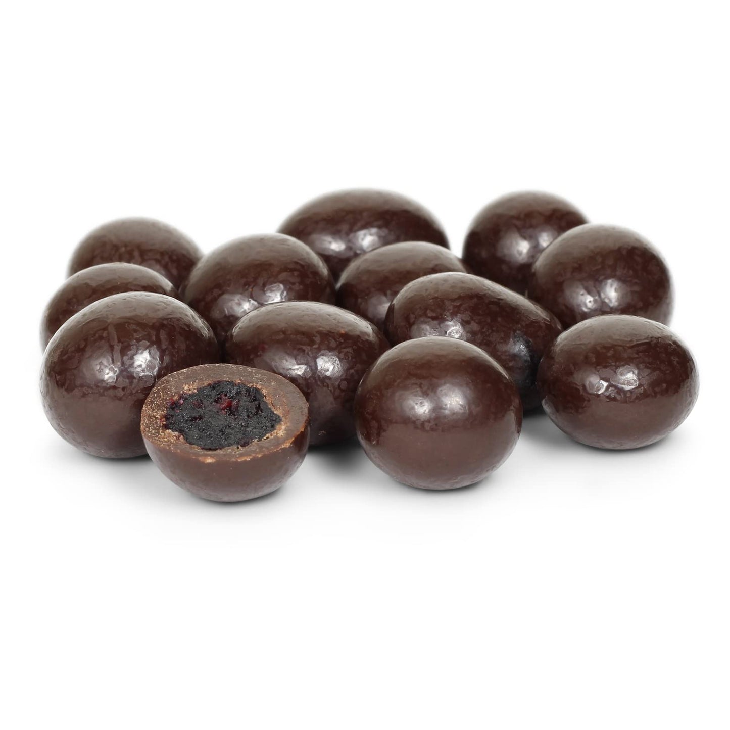 Gourmet Dark Chocolate Blueberries By Its Delish, 3 Lbs Bulk | Dark Chocolate Covered Fruit With Real Dried Blueberries | Kosher