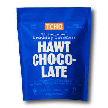 Tcho Hawt Chocolate Drinking Chocolate (3 Pack) | 100% Plant Based, Vegan Friendly, Kosher, Non-Gmo, Non-Dairy, No Artificial Sw
