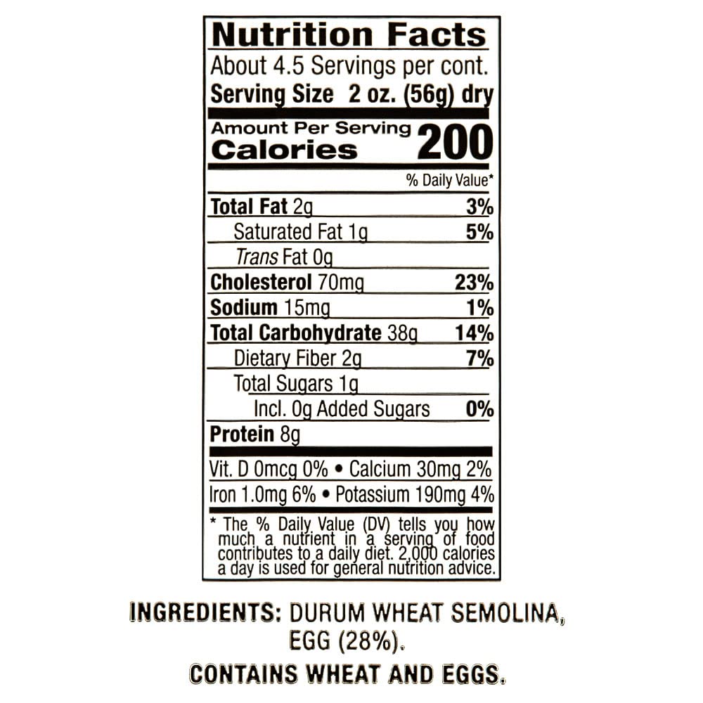 Delallo Pappardelle Egg Pasta, 8.8Oz