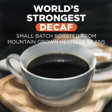 Maud'S World'S Strongest Decaf Coffee Pods, 200 Ct, Decaffeinated Dark Roast Coffee In Recyclable Single Serve Pods - 100% Arabi