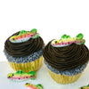 Mini Trout Fishing Pack- 12 pcs Edible Icing Cake Decoration Topper by BakersDozenToGo (Choose Style Below)