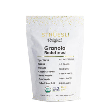 Struesli - Organic Original Granola Redefined | No Added Sweeteners, No Grains | Keto & Paleo Friendly | Gluten-Free, Grain-Free