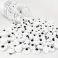 1cm Eyes Candy Eyeballs, Cake, Cupcake, Cookie and DIY Dessert Toppers 130g/4.6oz, Edible Halloween Sprinkles for Cake Decoratin