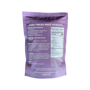 Gfjules Certified Gluten Free Pancake & Waffle Mix | No Grit, Non-Gmo, Vegan, Vegetarian, Kosher & Top 9 Allergen Free | Voted #1 By Gluten Free & Celiac Consumers | 16 Ounces