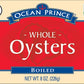 Crown Prince Boiled Oysters, 8-Ounce Cans, Pack of 12, Seafood Snack