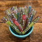 Sour Punch Twists, 3 Inch Individually Wrapped Candy, Bulk, (1 Lb.), Blue Raspberry, Cherry, Strawberry & Apple, Great for Easte