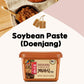 Box Of Life Cj Red Pepper Chilli Paste (Gochujang) 500G & Soybean Paste (Doenjang) 500G Korean Cooking Bundle Set