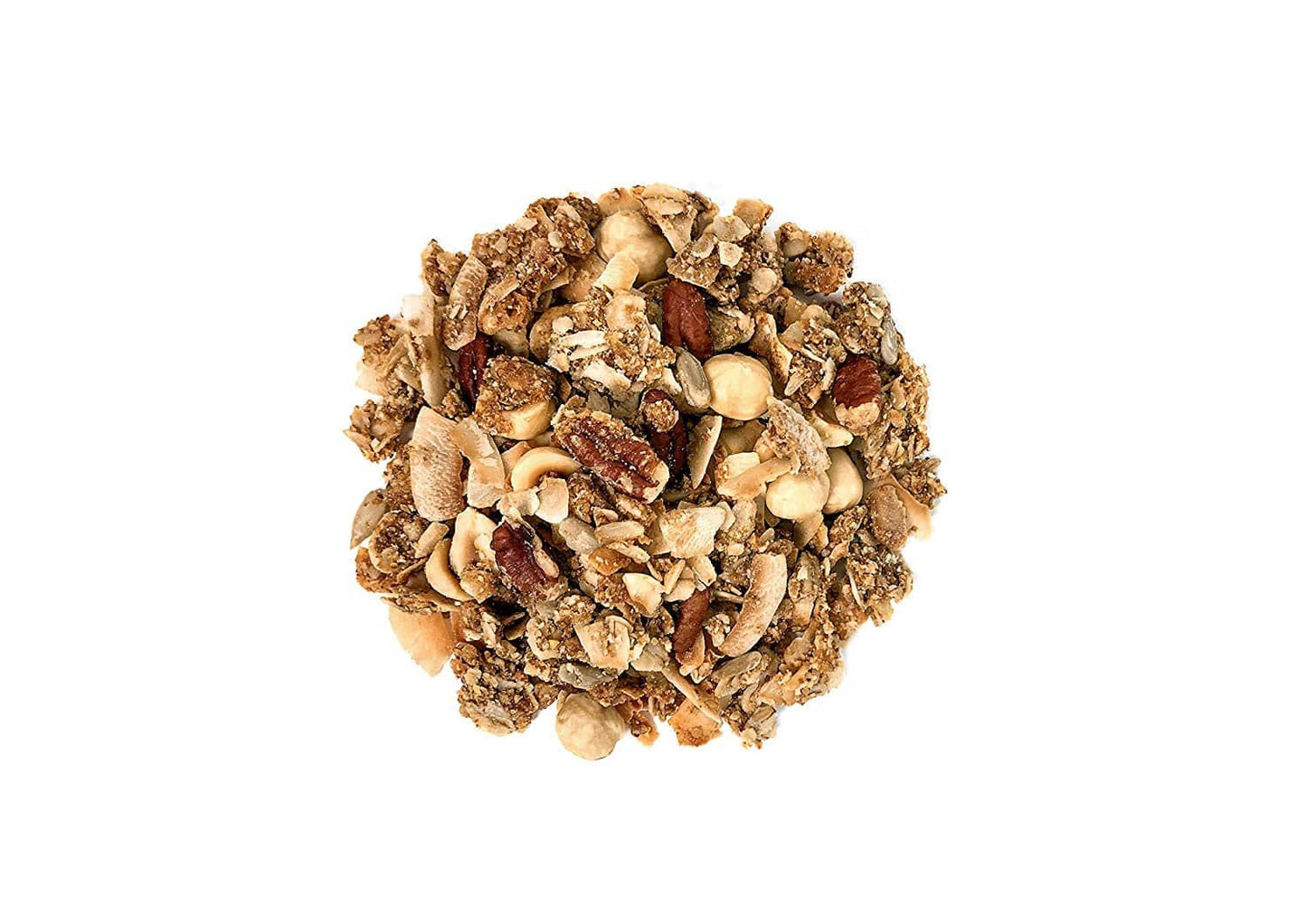 Food to Live Organic Golden Crunchy Granola, Small Batch, 6 Pounds, Contains Hazelnuts, Pecans, Almonds, Coconut, Flax & Sunflower Seeds