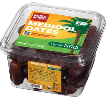 Natural Delights Organic Pitted Medjool Dates, 24 Oz
