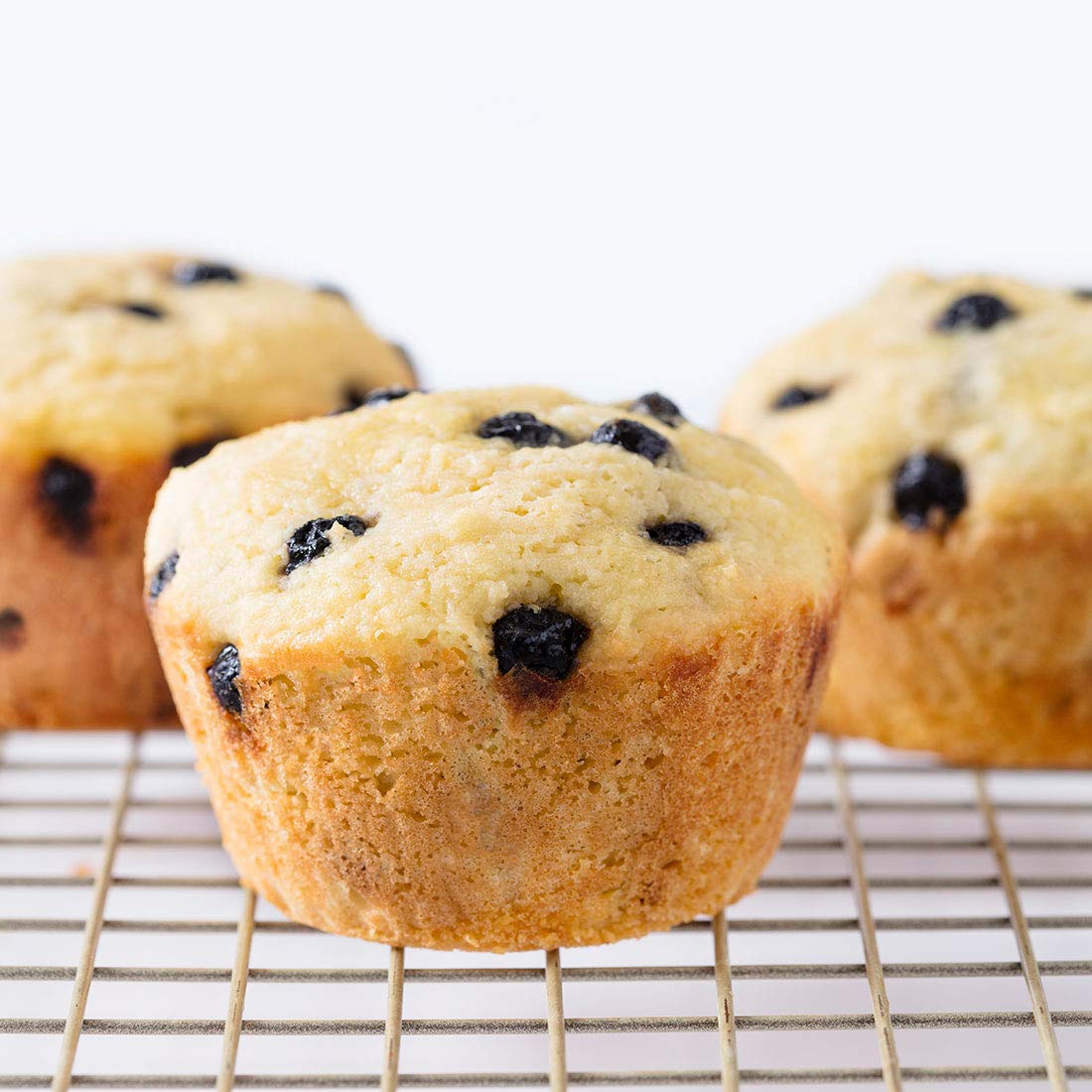 Miss Jones Baking Blueberry Muffin Mix - Almond Flour, Gluten Free, Low Carb, No Sugar Added, Naturally Sweetened Desserts & Tre