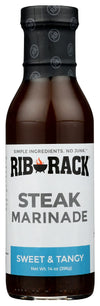 Rib Rack Sauce Marinade Steak, 14 Oz, Pack of 1