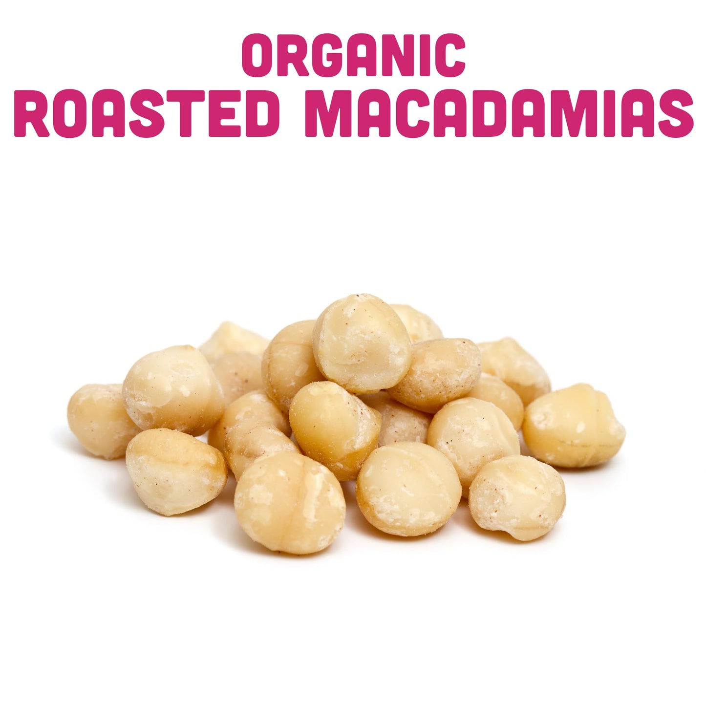 Mavuno Harvest Organic Roasted Macadamia Nuts, Vegan, Non-GMO, 4 Ounce (Pack of 6)