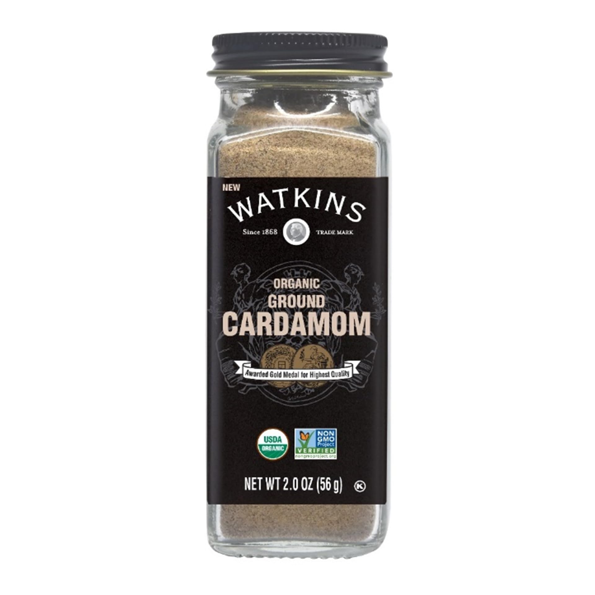 Watkins Organic Ground Cardamom, 2.0 oz
