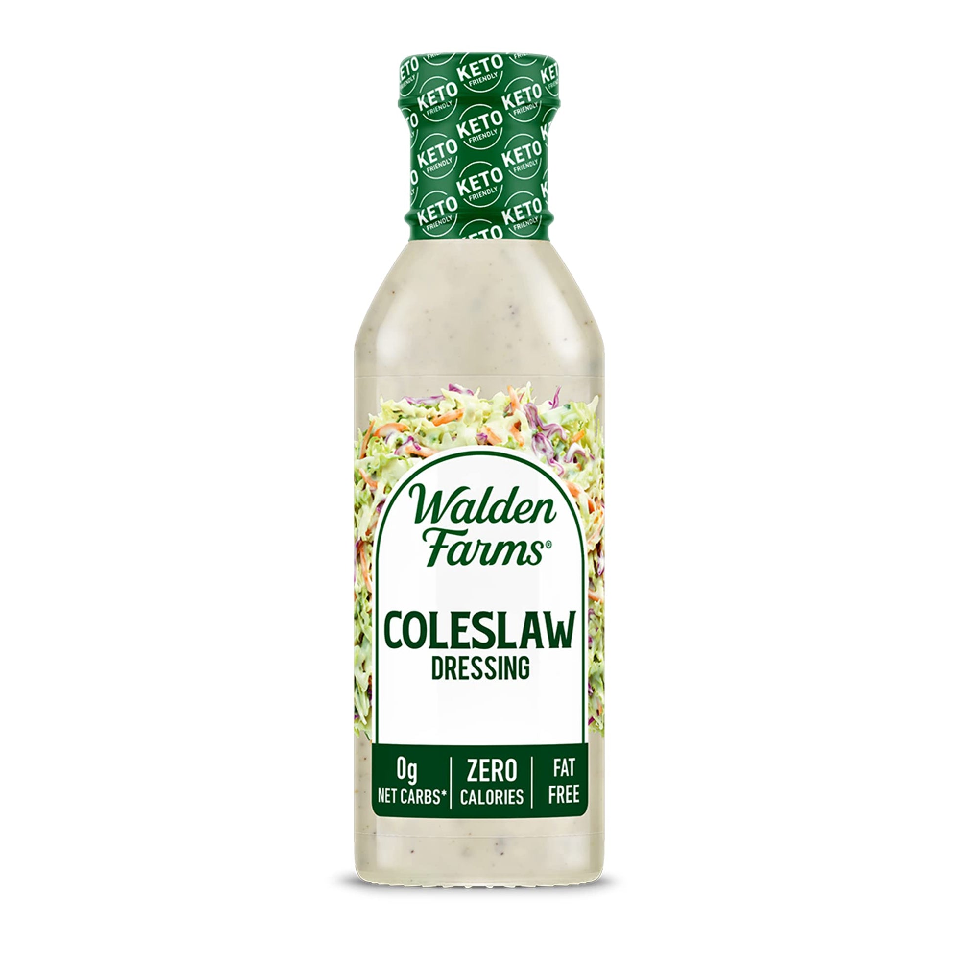 Walden Farms, Coleslaw Dressing, Fat Free, Gluten Free, 12 Oz