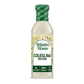 Walden Farms, Coleslaw Dressing, Fat Free, Gluten Free, 12 Oz