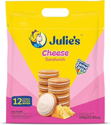 JULIE S CHEESE SANDWICH BISCUITS 336G [MY] S