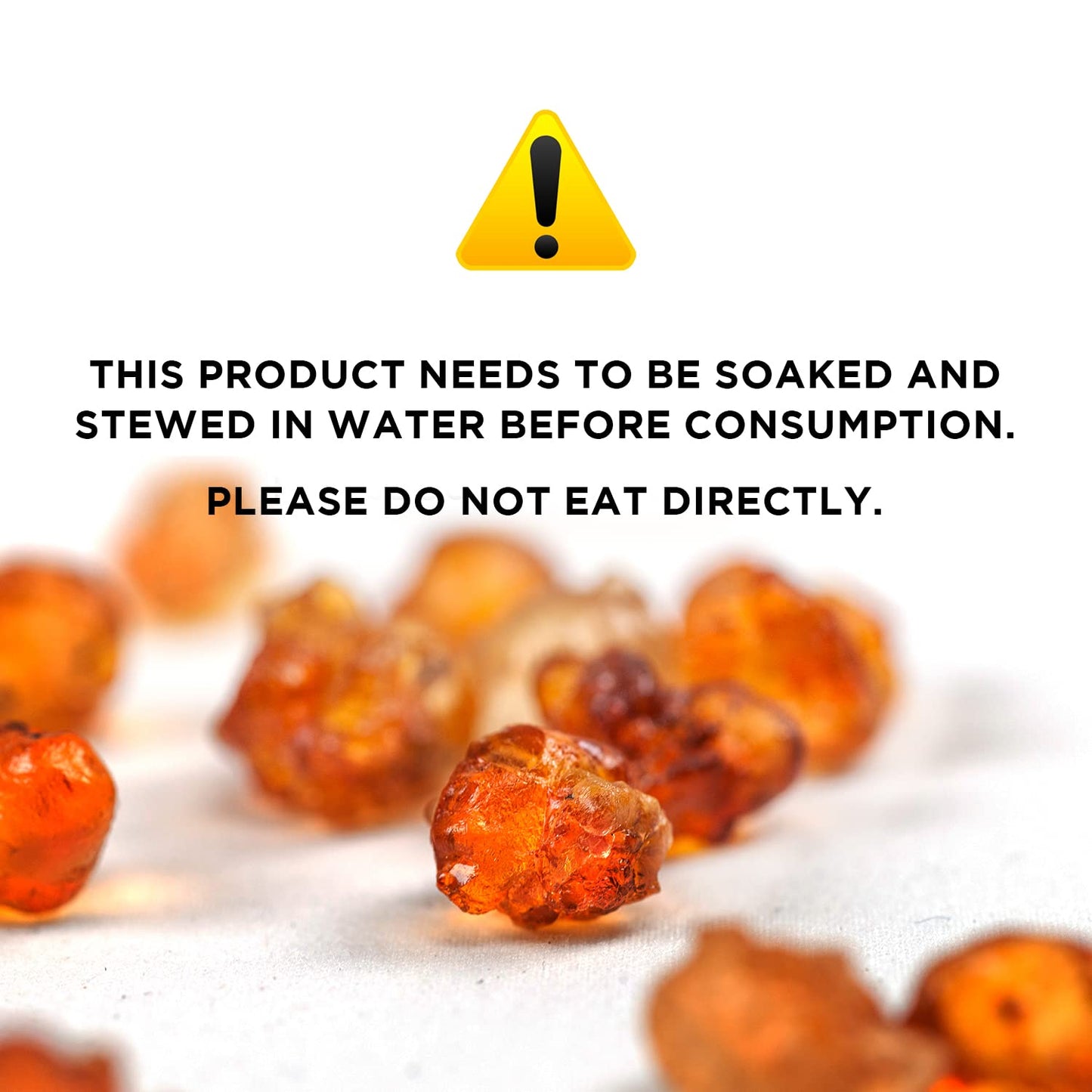Nestlady Natural Wild Peach Gum Edible Peach Blossom Tears Tao Jiao Peach Resin滋补抗皱 桃胶 Food Additives Free 250G / 8.82Oz…