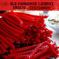 Cinnamon Licorice Twists Pack of 3 - Spicy Fat-Free Old Fashioned Gourmet Red Hots Cinnamon Candy in Bulk - Soft & Chewy Texture