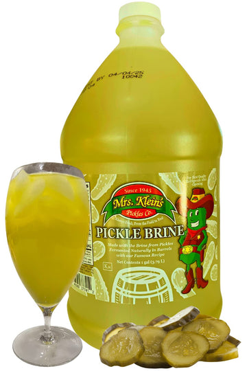 MRS. KLEINS Dill Pickle Brine Juice - 1 Gallon (128 Fl Oz)