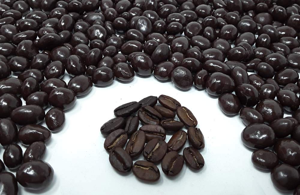 Madelaine Dark Chocolate Covered Espresso Beans - enhanced Gourmet Snack - 6 oz Bag - Rich Dark Chocolate & Crunchy Coffee Beans - Perfect Treat for Coffee Lovers