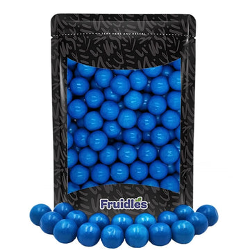 Fruidles Blueberry Smoothie Chewing Gum Balls Flavored Candy Buffet Treats, Machine Size Refills, Kosher Certified Parve, 1 Inch