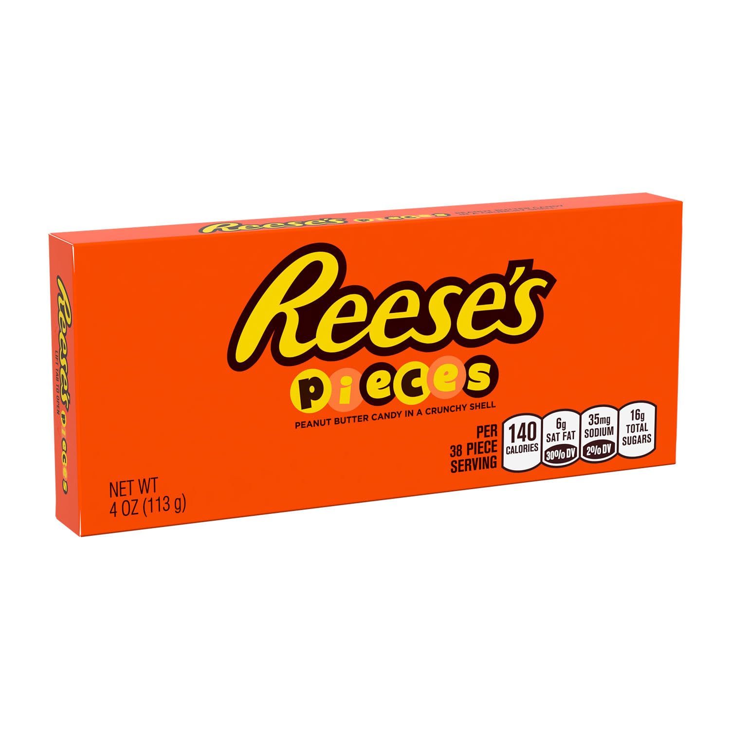 Reeses Pieces Peanut Butter Candies, 4-Ounce Boxes (Pack of 24)