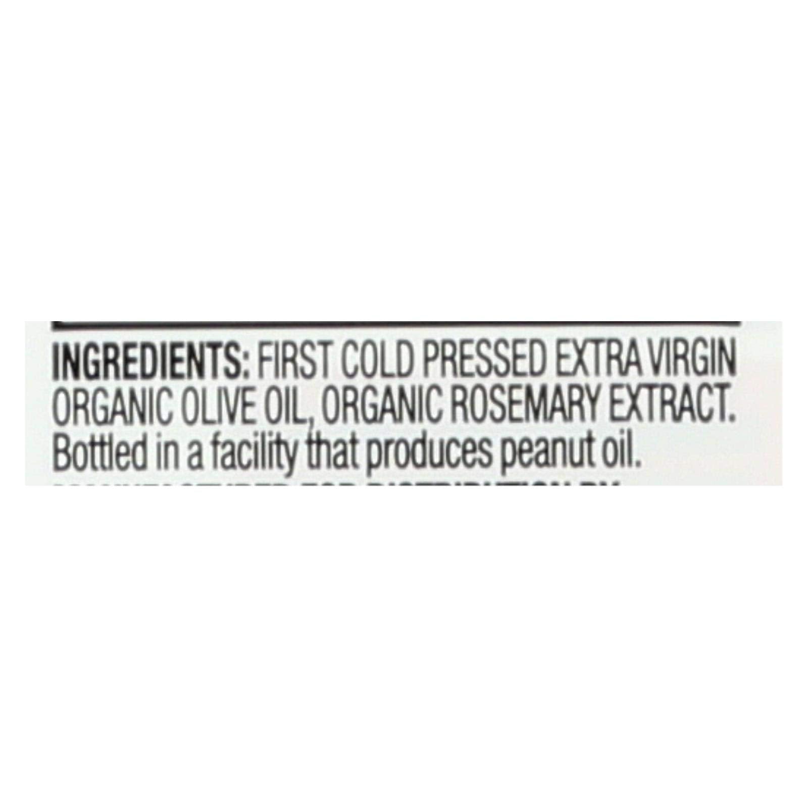 Spectrum Culinary Organic Rosemary Olive Oil - Case Of 6-12.7 Oz